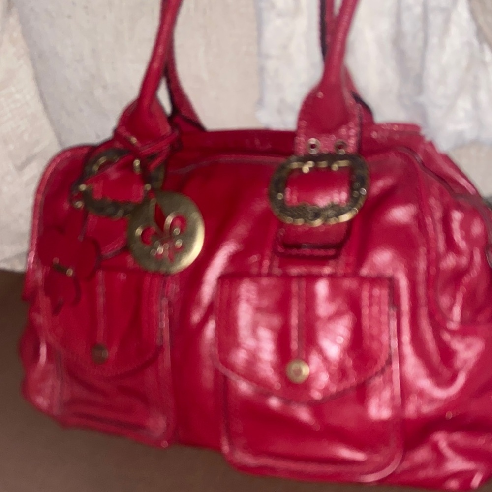 Stylish Red Women's Handbag